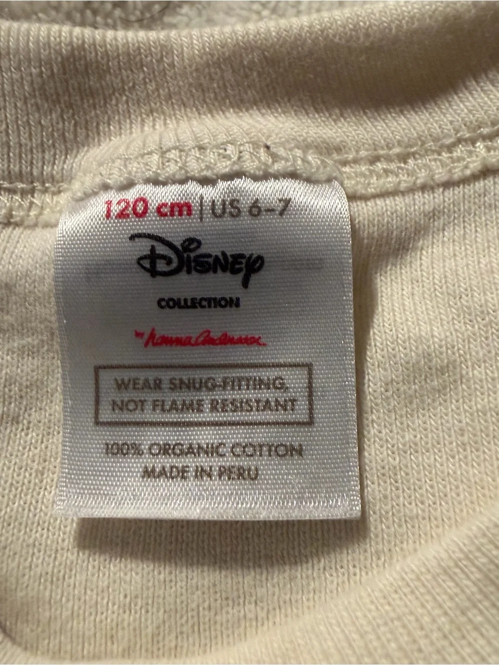 Hanna Andersson Disney Princess Moana Pajama Set - Size 6-7